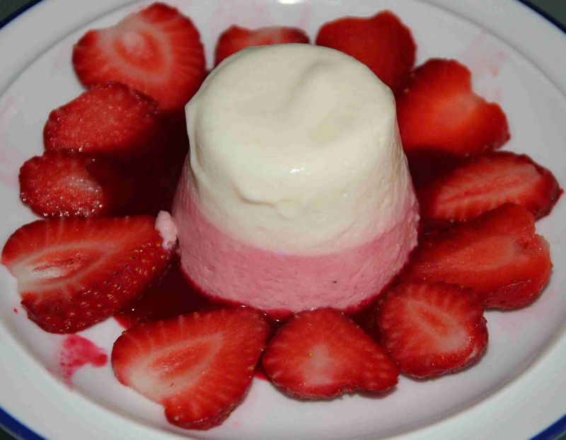 Erdbeer-Joghurt-Törtchen